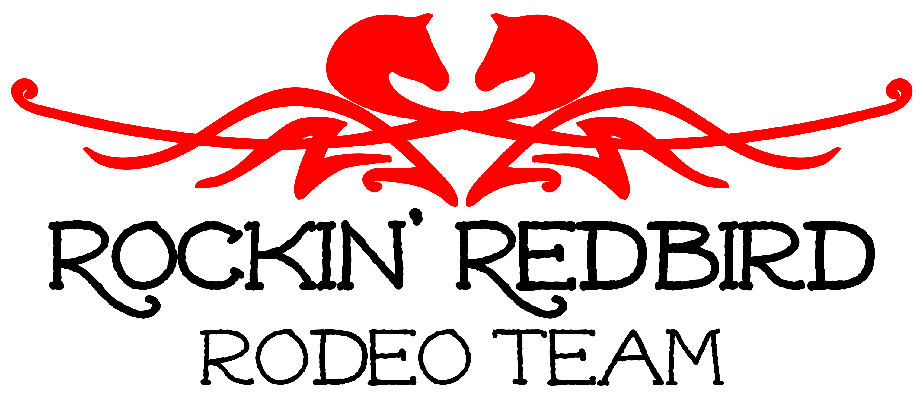 Rockin' Redbird Rodeo Team logo