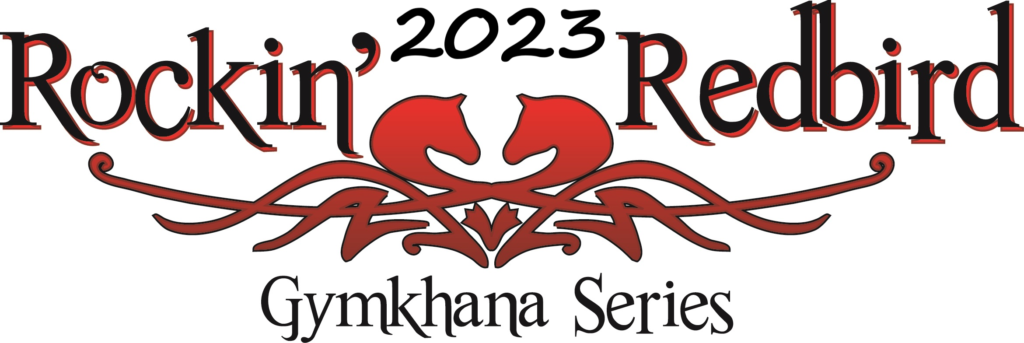 2023 Rockin' Redbird Gymkhana Series Logo