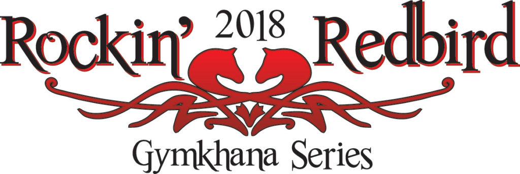 Rockin' Redbird Gymkhana Series 2018 logo.